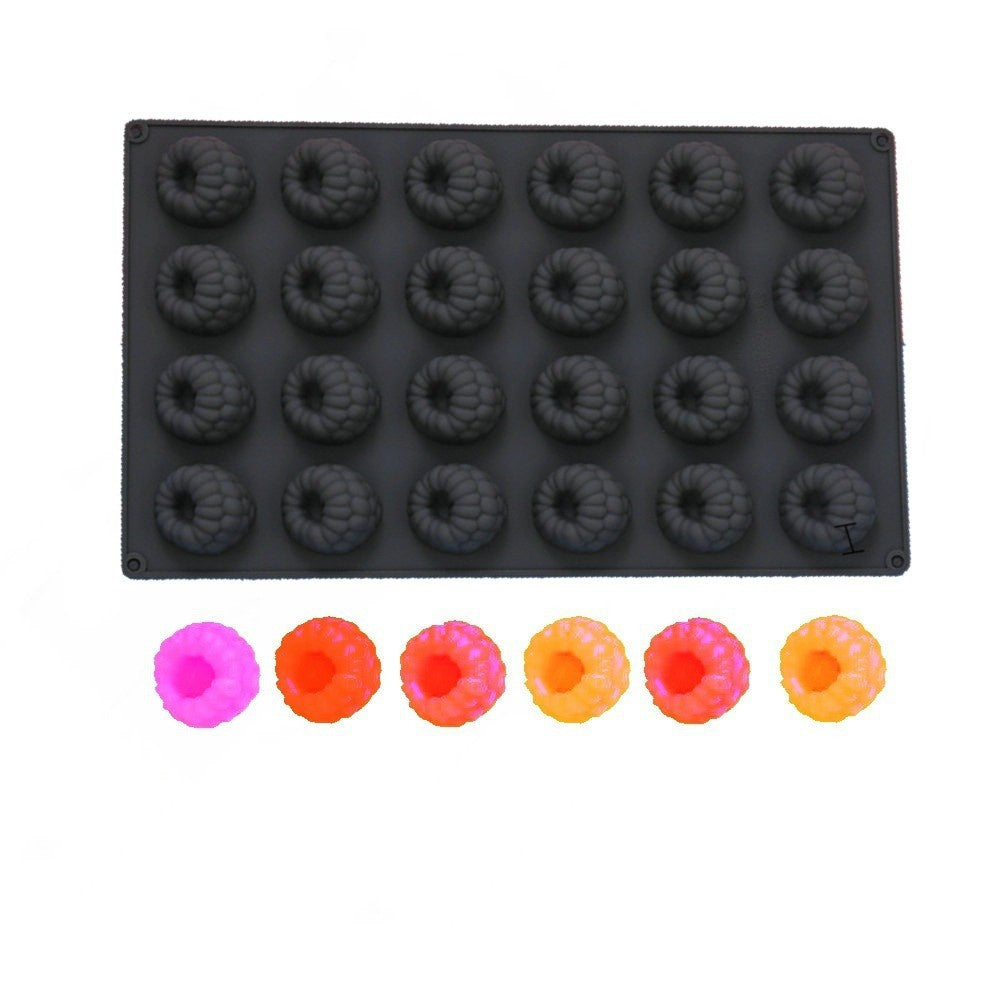 Silicone Fruit Candle Mold for Baking and Crafting - Assorted Shapes & Sizes