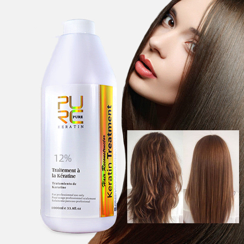 Hair Treatment Straight Improve Frizzy Fork