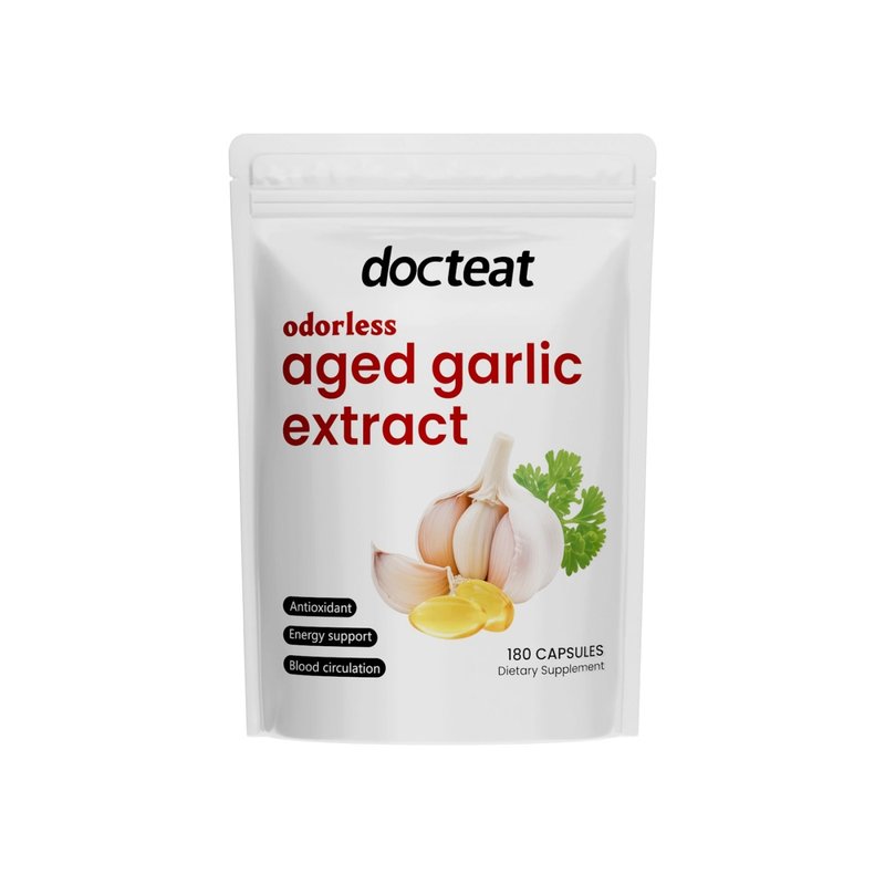 Aged Garlic Extract Immune Support Soft Capsules 180-Count