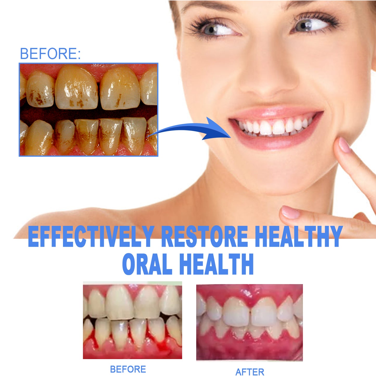 Gum Repair Gel for Receding Gums - Soothing Oral Care Treatment