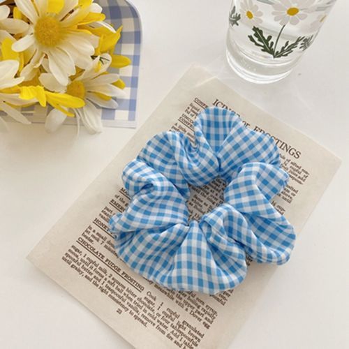 Korean Fruit Pig Large Intestine Hair Ring Organza Hair Accessory for Women