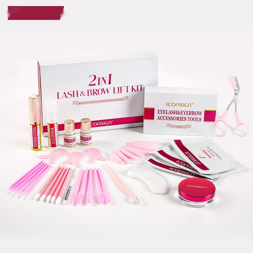 Eyelash Perm Kit Cross-border Eyebrow Perm Box Cold Wave Curly Suit