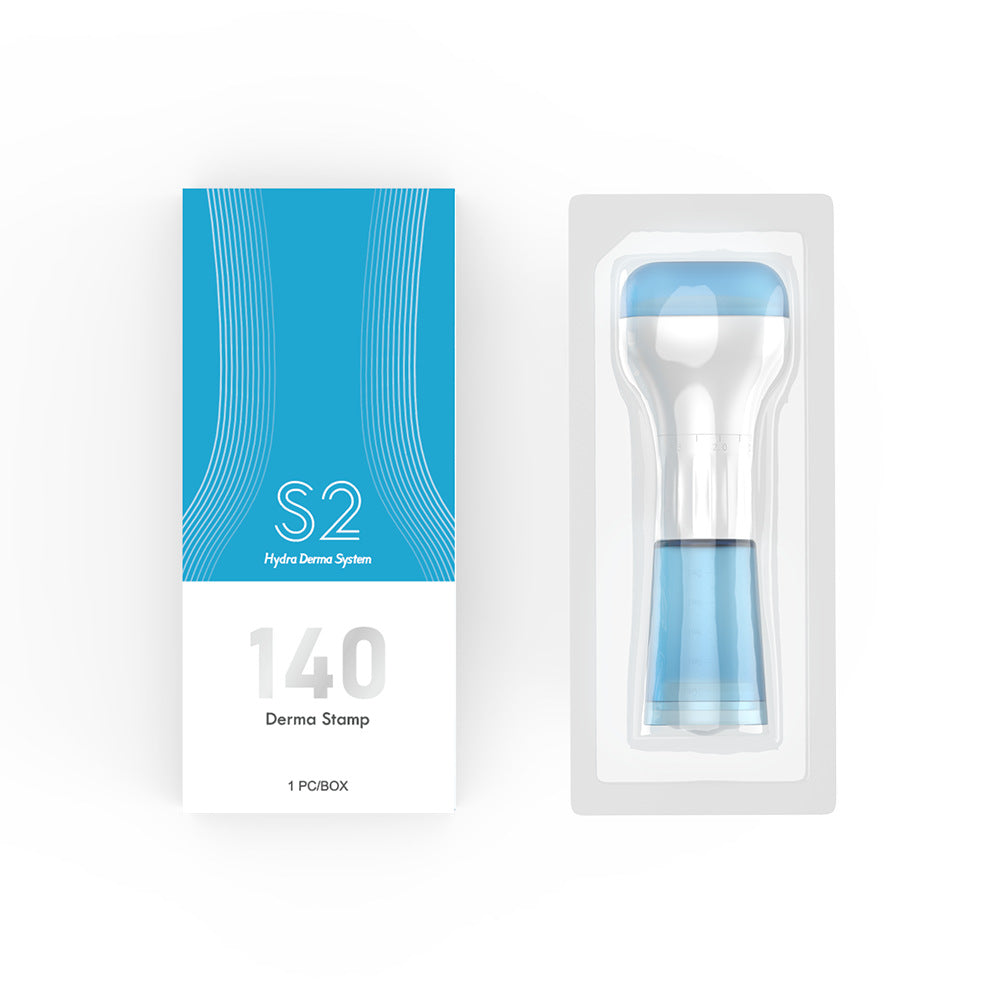 Micro Needle Scalp Care Roller - Blue, 10ML Skin & Hair Treatment Tool