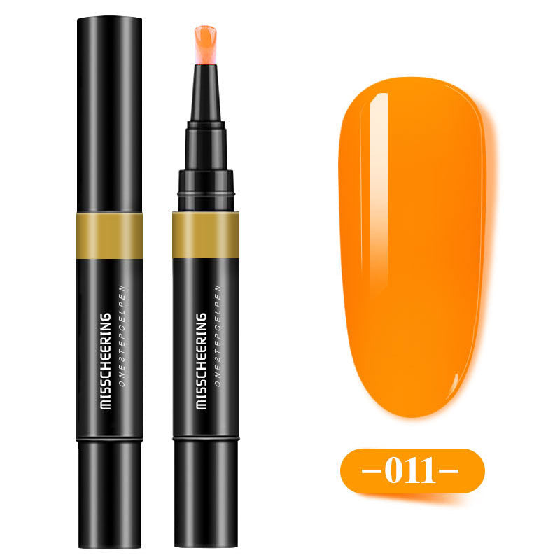 One-Step Nail Polish Gel Pen - No Primer, Long-Lasting
