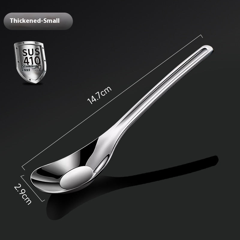 Stainless Steel Baby Feeding Spoon Household Soup Spoon - Multiple Sizes