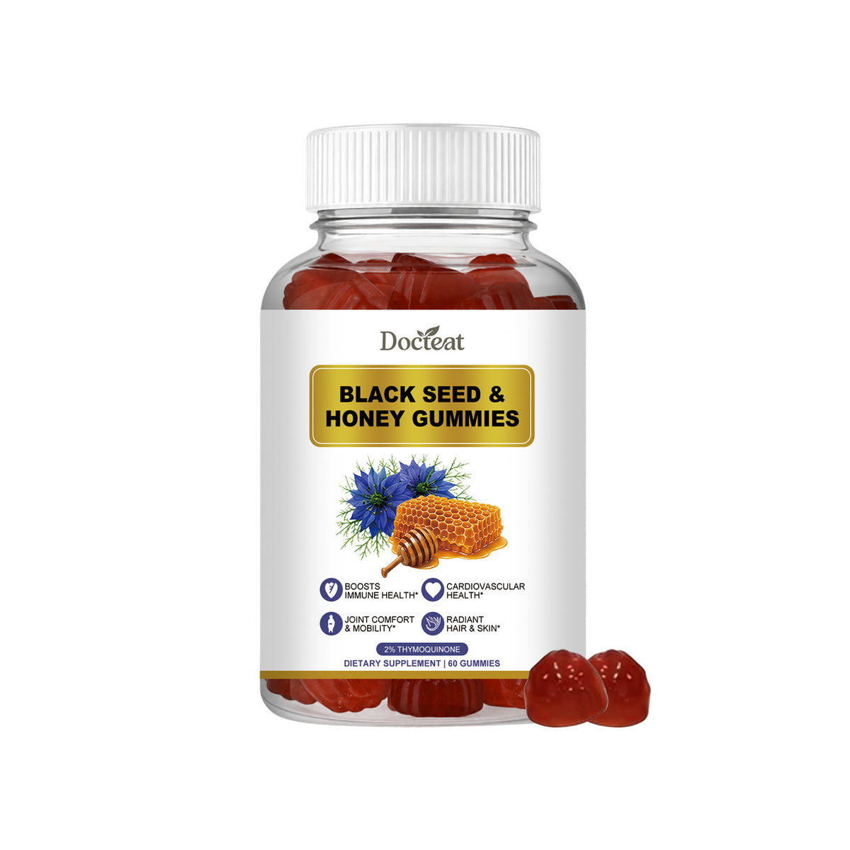Multivitamin Gummies with Collagen & Turmeric - 60 Count