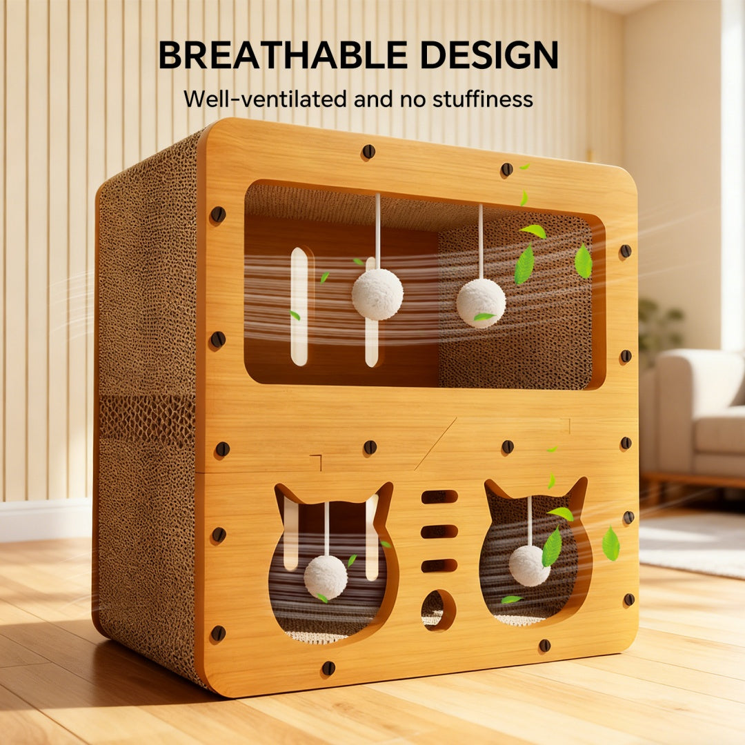 Double Layer Cat Head Pet Furniture Tool - Self Pickup Only