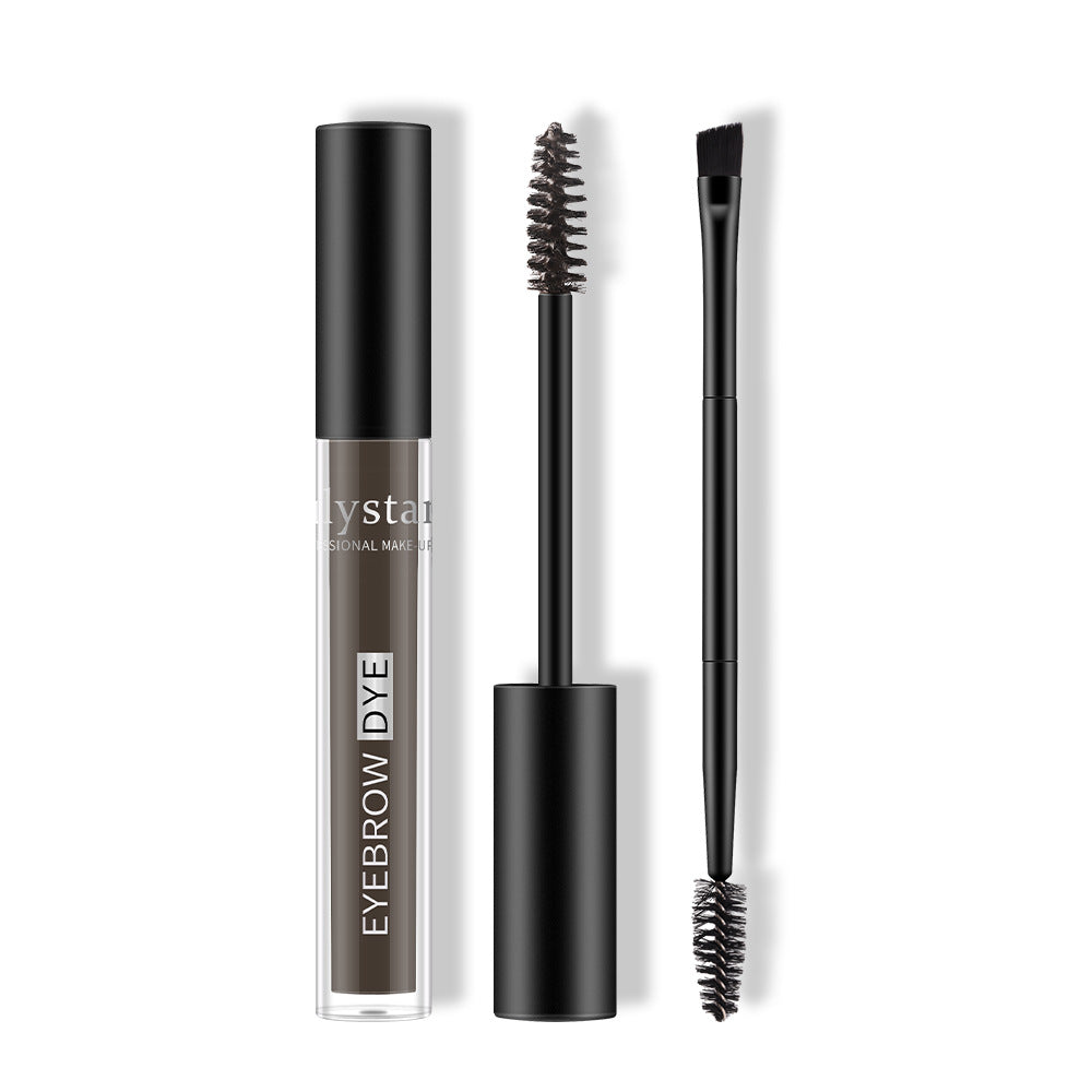 Liquid Eyebrow Cream Set - Waterproof, Long Lasting, Shaping Makeup Tool