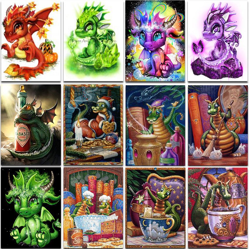 Diamond Mosaik Artwork for Home & Garden - Multiple Sizes & Styles