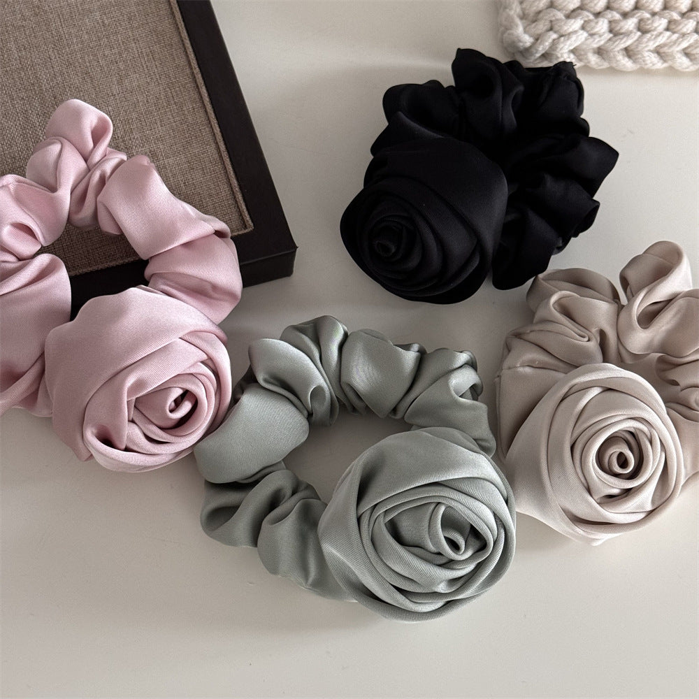 Vintage Satin Headband - Korean Style Hair Accessory