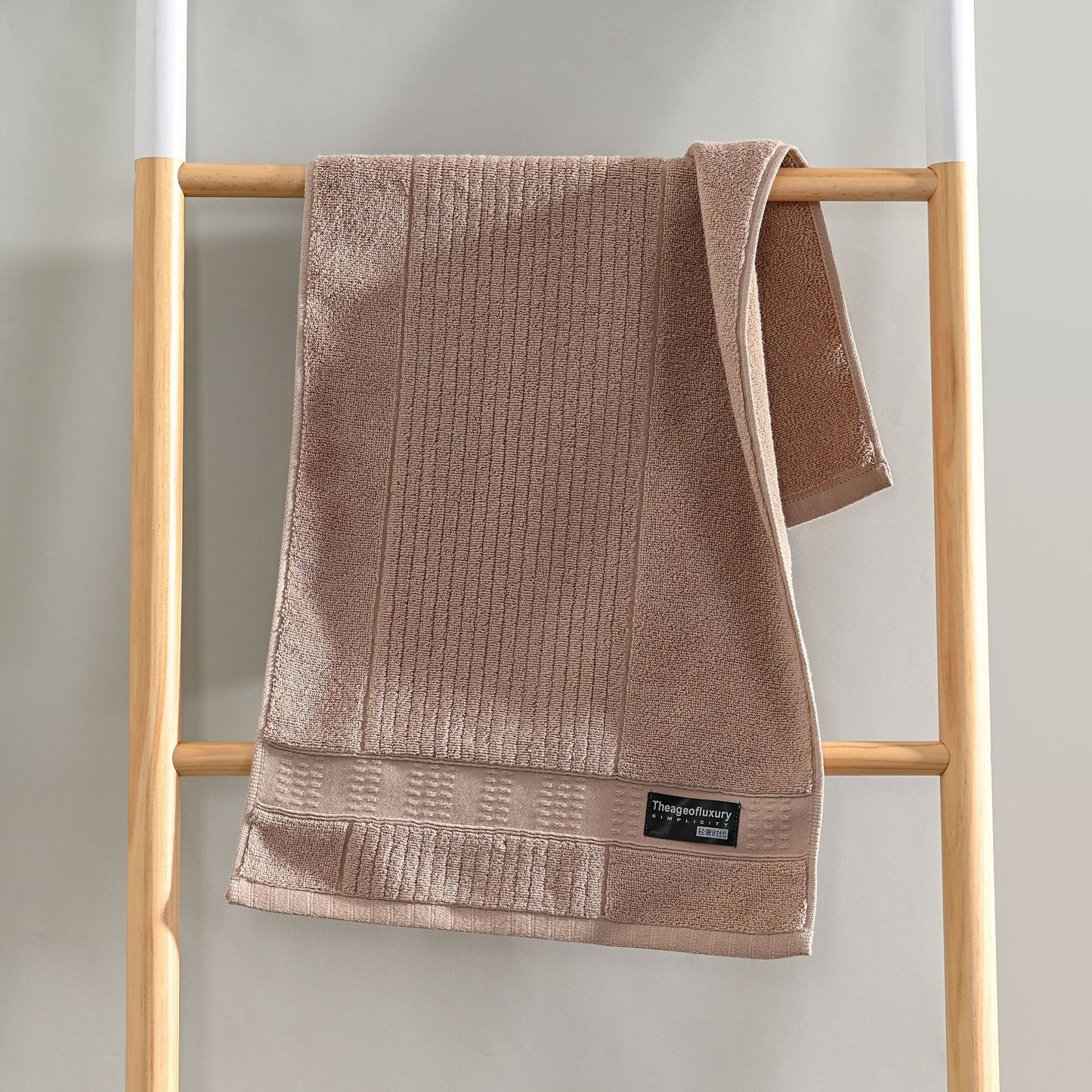 Pure Combed Cotton Jacquard Face Towel - Soft, All-Cotton Home Textile
