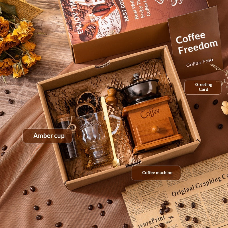 Modern Coffee Machine Gift Set - Multiple Styles