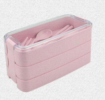 Microwave Oven Lunch Box Set with Seal Lock, Eco-Friendly PP Material