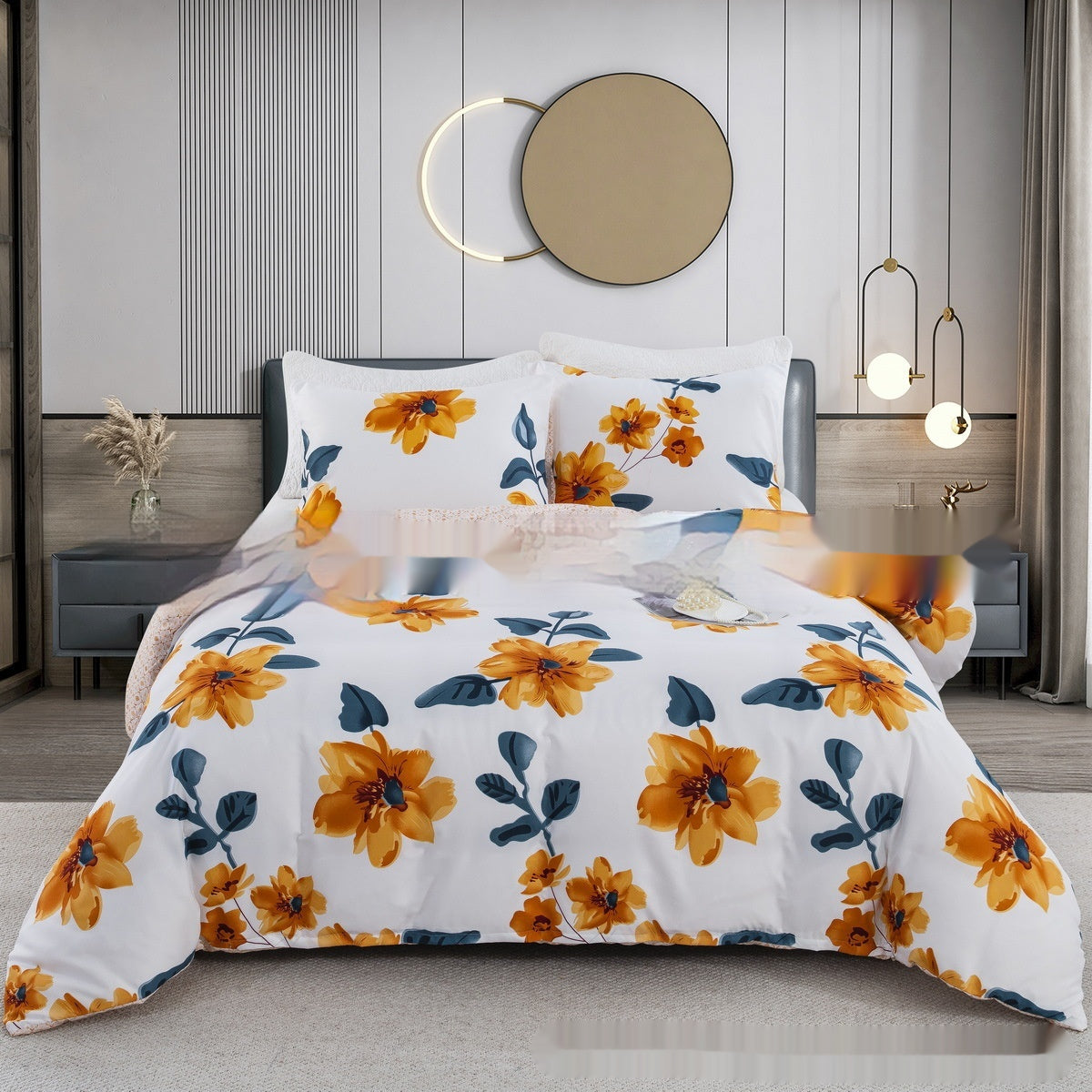 Modern Skin-Friendly Bedding Sets - Comfortable Bed Linen for Home