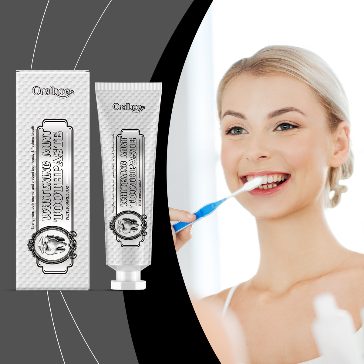 Bright White Mint Toothpaste 100g