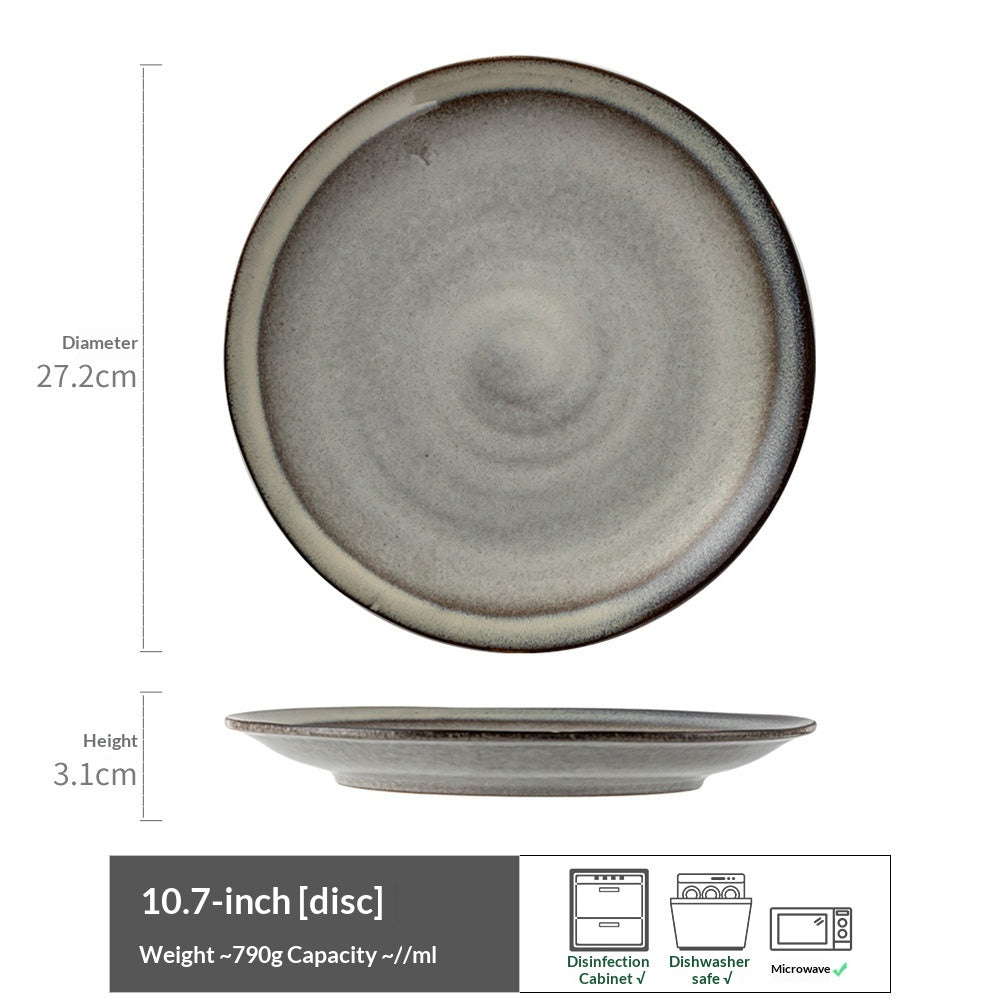 Ceramic Dinnerware Set for Kitchen & Home Use - Multiple Sizes & Grades