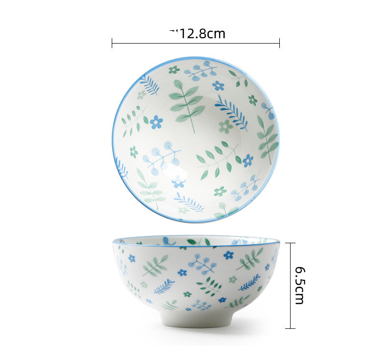Ceramic Soup & Porridge Bowl - Porcelain Round Tableware for Kitchen