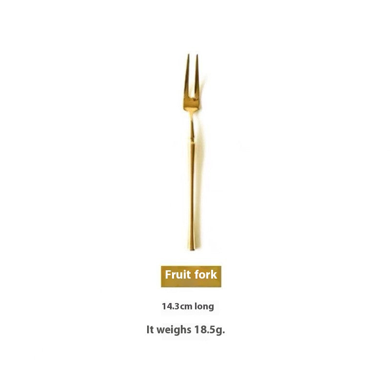 Stainless Steel Tableware Set - Knife Fork Spoon Flatware Utensils