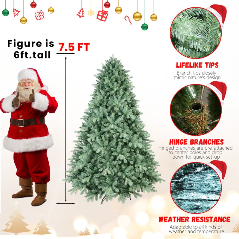 Artificial Christmas Tree - PE/PVC Mixed - Multiple Heights