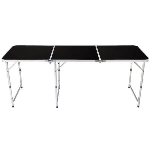 6ft Folding Table - Durable Aluminum Alloy for Camping & Outdoor Use