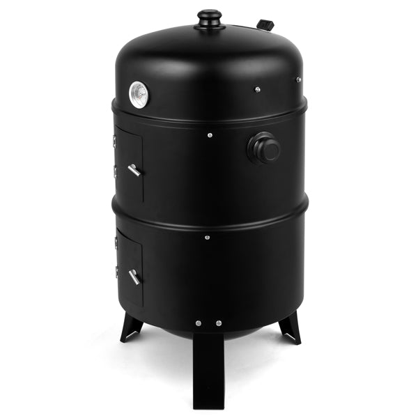 Portable Charcoal Grill Smoker - 80x41x48cm
