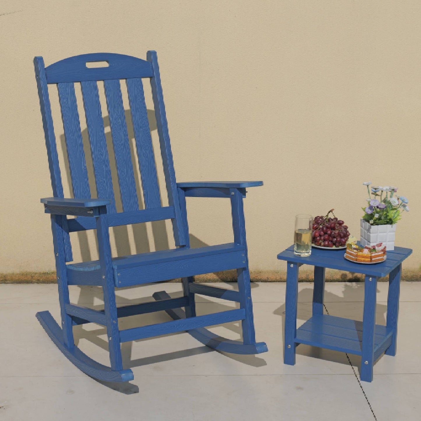 All-Season Rocking Chair For Patio Leisure & Outdoor Lounge Area