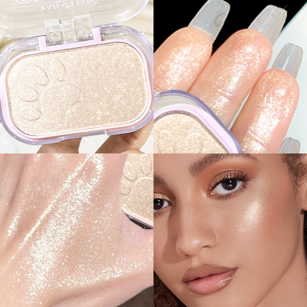 Highlight Contour Compact Makeup Powder Set - Four-Color Sequins