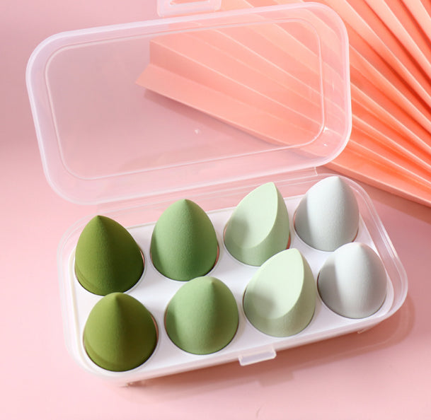 Cake Decorating Eggs with 4 Compartments Matcha Series Polyurethane 4 pcs