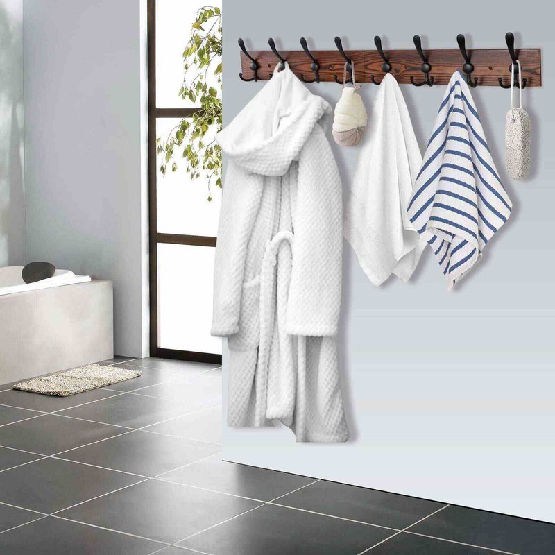 Minimalist Solid Wood Wall Hook - Versatile Home Storage Organizer