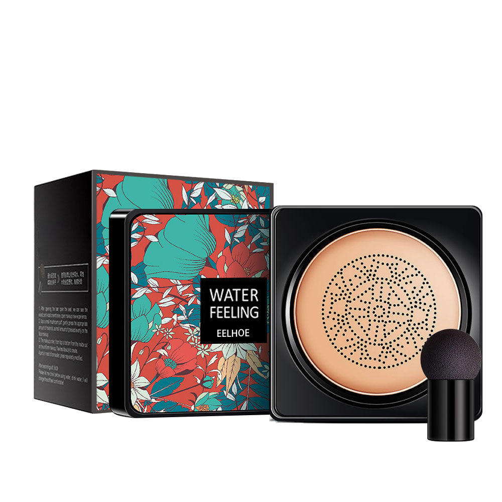 Flawless Air Cushion BB Cream with Mushroom Applicator - Waterproof Concealer