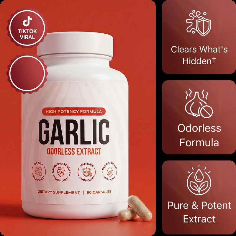Garlic Capsules - 60 Tablets per Bottle