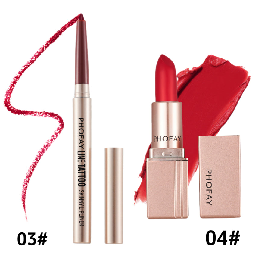 Matte Lipstick - Long-Lasting Waterproof Formula
