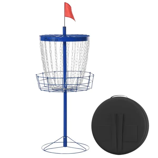 Disc Golf Basket Target - Portable Steel Frame with Chains