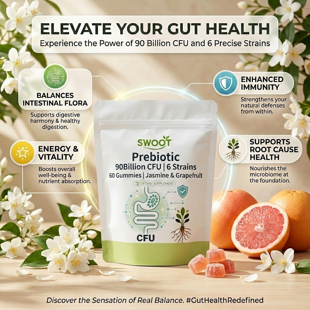 Probiotic Gummies - 60 Tablets, Room Temperature Storage