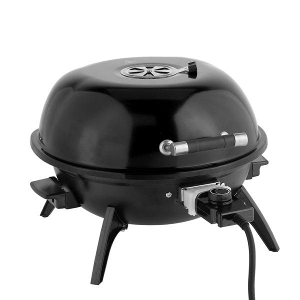 Electric Countertop BBQ Grill 1600W Portable Indoor Outdoor Grill Black