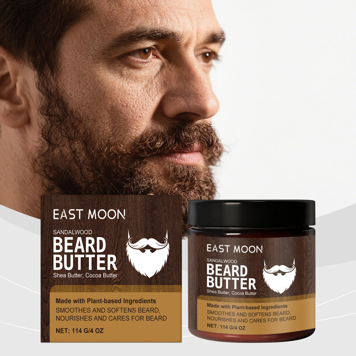 Men's Moisturizing Beard Balm, 114g