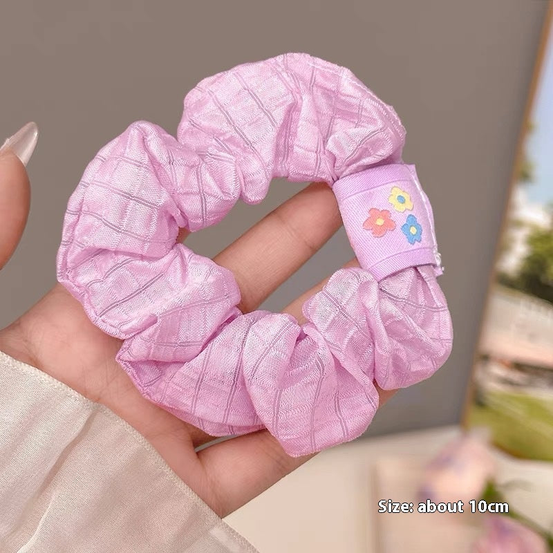 Summer Sweet Lace Scrunchie Hair Tie - Elegant Floral Hair Accessory