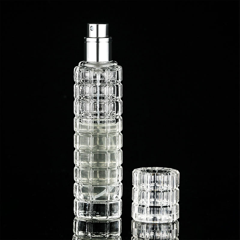 Clear Glass Perfume Spray Dispenser Bottle - Refillable Barware