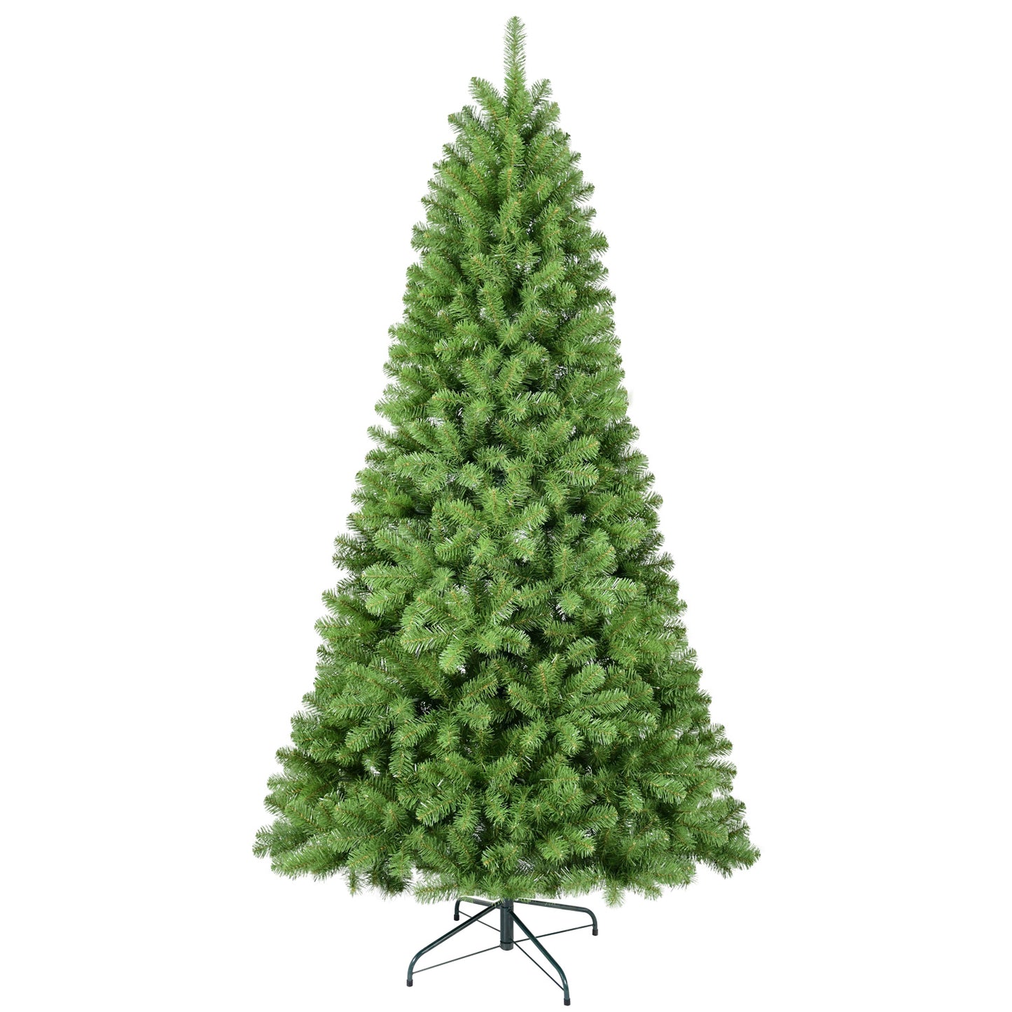 Premium White Flocked Pine Artificial Christmas Tree - Multiple Heights
