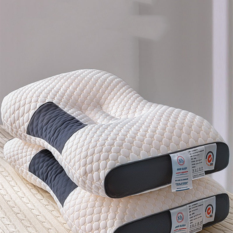 Cervical Support Pillow Pair for Better Sleep and Neck Relief
