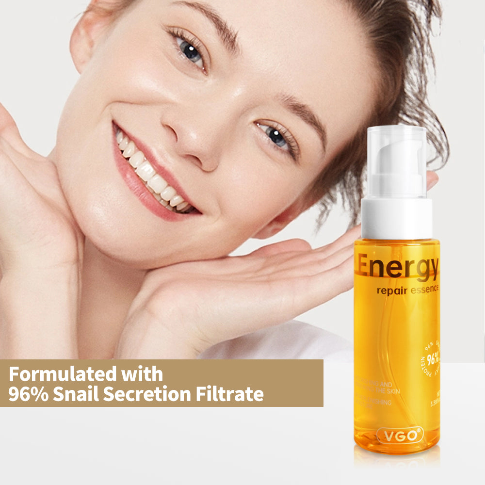 Snail Mucin Facial Repair Serum - Moisturizing & Brightening 100ml