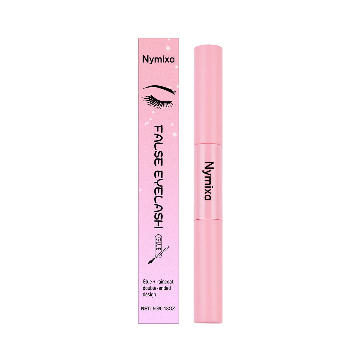 False Eyelash Glue Adhesive for Eyelash Extensions & Lashes - Waterproof & Strong Hold