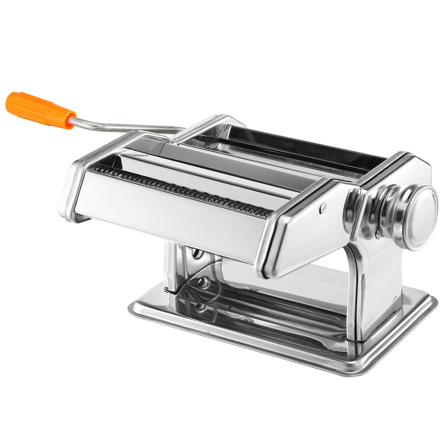 Pasta Maker Roller Machine with 9 Thickness Settings - Silver