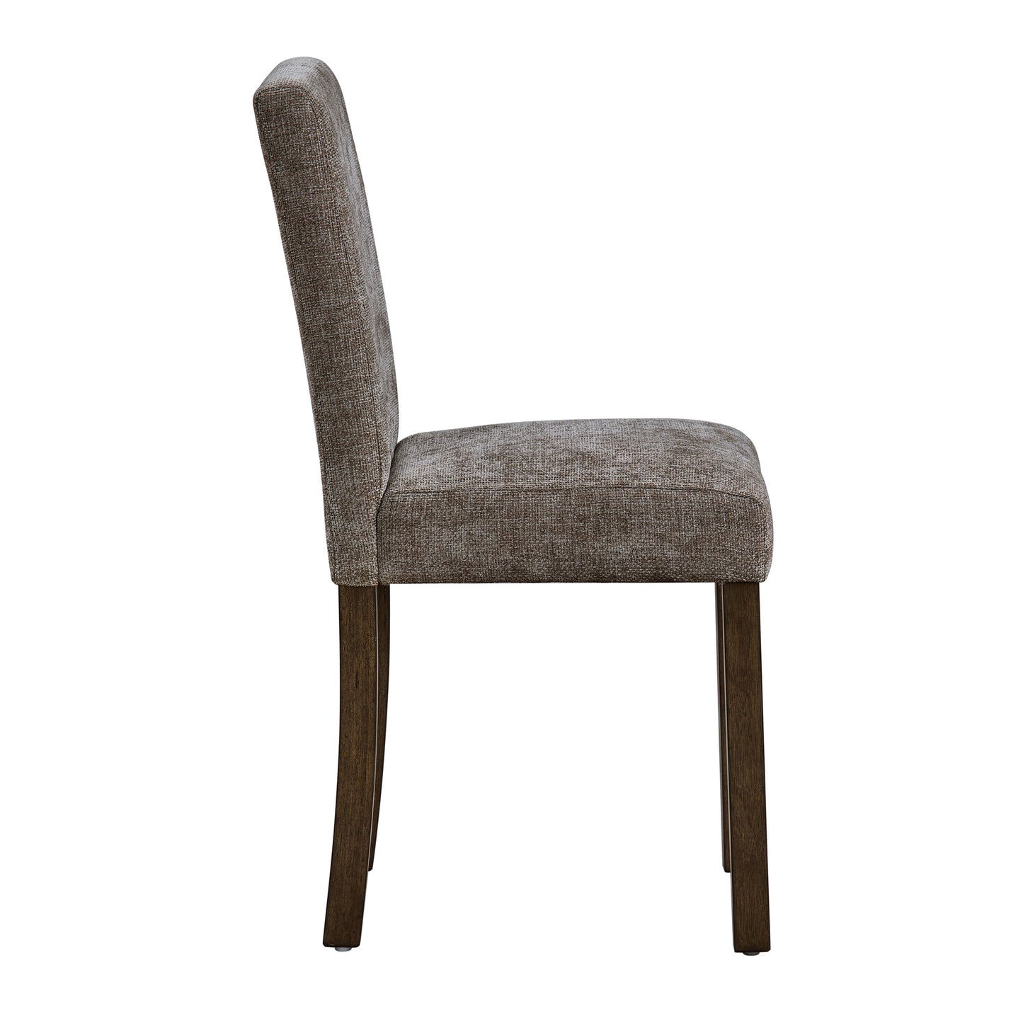Wooden Dining Chairs Set of 4 with Padded Seat - Walnut