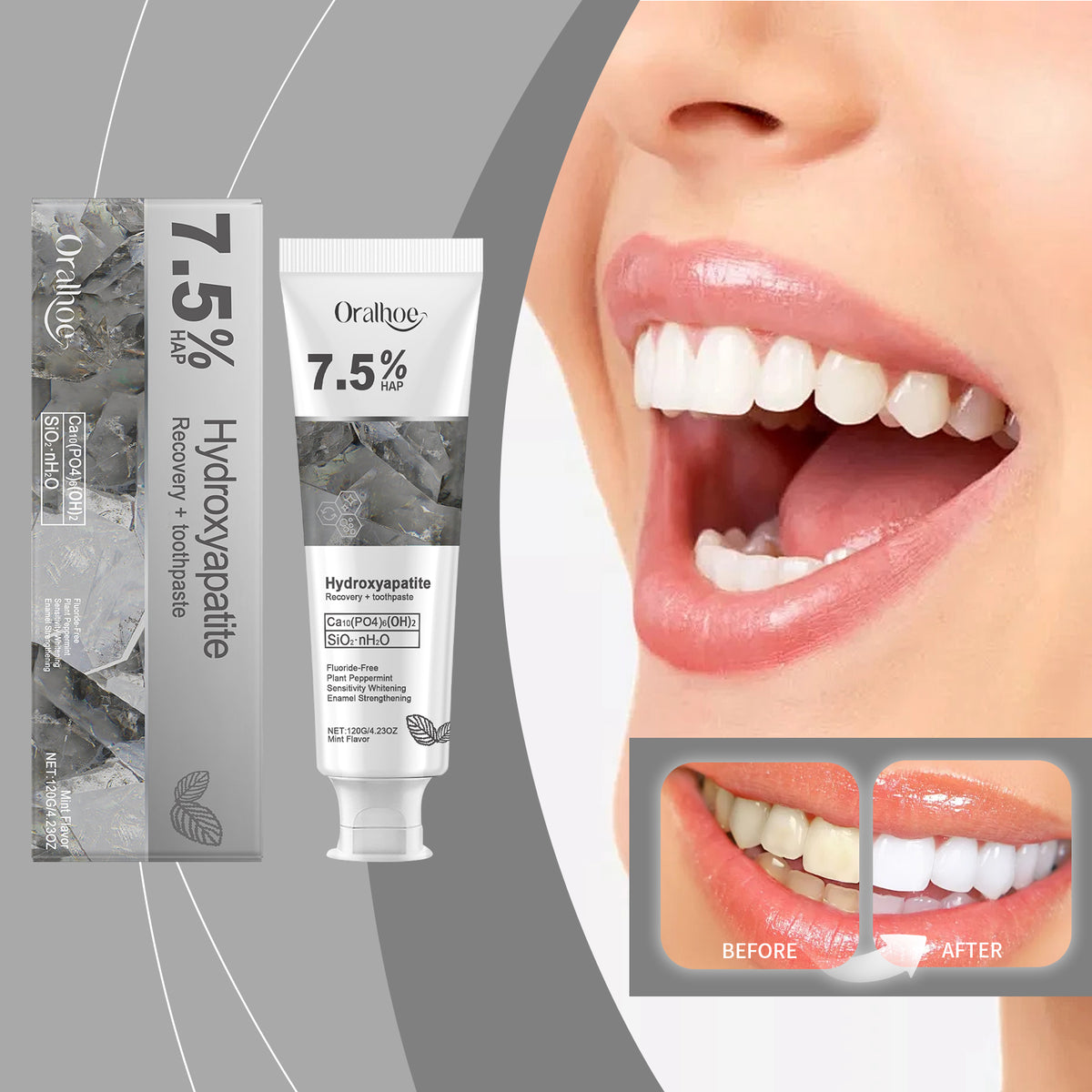 Bright White Toothpaste 120g