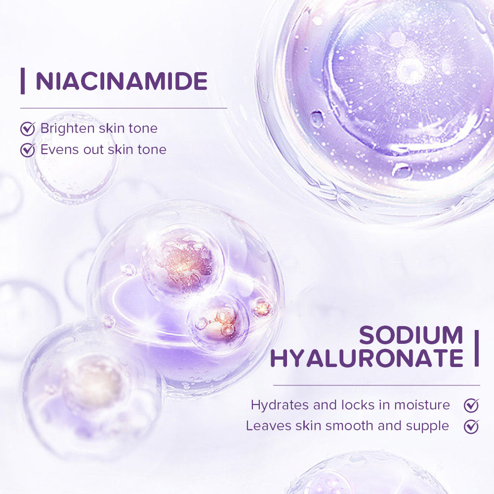 Niacinamide Body Lotion 220g - Purple