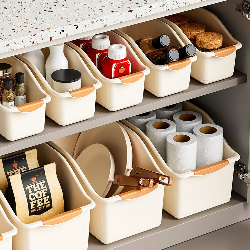 Under Sink Storage Box on Wheels - Multi-Color Kitchen Organizer