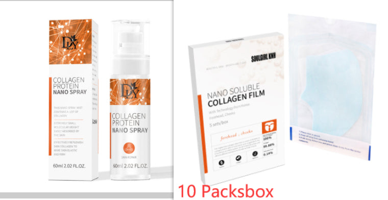 Hydrolyzed Collagen Facial Mask Pack - Instant Skin Hydration & Repair