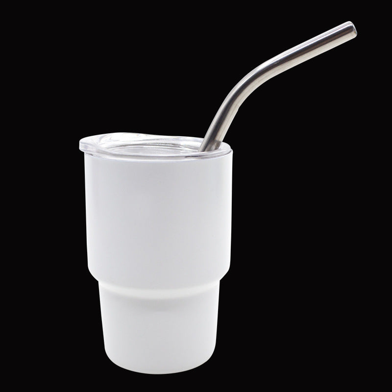 Mini Stainless Steel Insulated Cup Fluorescent Green 3oz - Luminous Drinkware