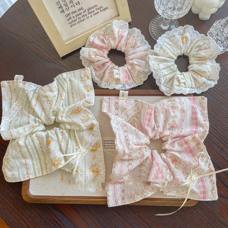 Korean Style Large Hair Ring & Headband Set for Women